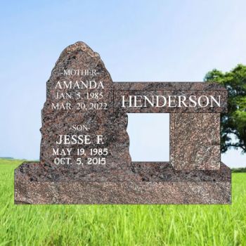 36x6x27 Paradiso Rock Bench #2700