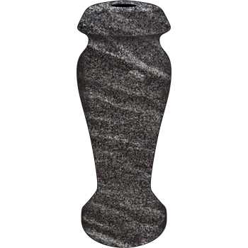  4x4x10 American Black Round Vase #3612