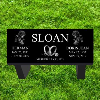 36x14x4 Straight Legs Black Bench #4696