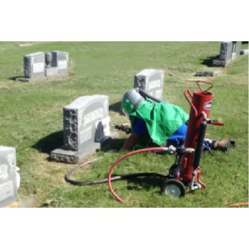Prepaid Final Date of Cemetery Lettering #496