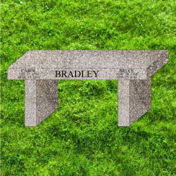 48x14x20 Clearance Plum Rose P5 3 Piece Straight Legs Bench #530-CL