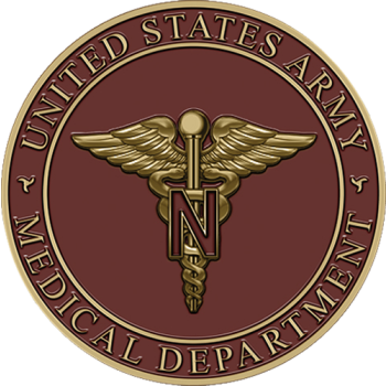 3x3 Army Nurse Hero Medallion
