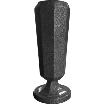 11.25x4.87 Classic 6" Statuary Inground Metal Vase #2604