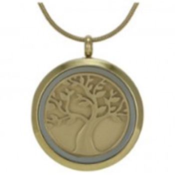 Cremation Round Pendant Jewelry MC