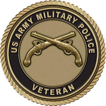 2x2 Military Police Hero Medallion