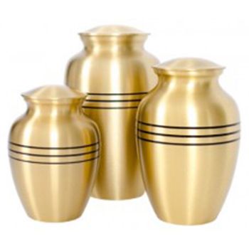 Traditional Brushed Bronze Urn MC