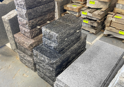 Clearance granite headstones in stock